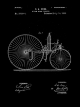 Kép betöltése a galériamegjelenítőbe: Gőzhajtású autó, vintage stílusú poszter