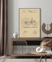 Kép betöltése a galériamegjelenítőbe: Gőzhajtású autó, vintage stílusú poszter