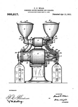 Kép betöltése a galériamegjelenítőbe: Kávédaráló, 1911, vintage stílusú poszter