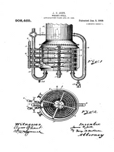 Kép betöltése a galériamegjelenítőbe: Whiskey lepárló, vintage, industrial stílusú poszter, 1909-es amerikai szabadalmi rajz alapján