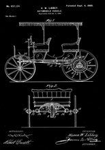 Kép betöltése a galériamegjelenítőbe: Automobil, 1900, vintage stílusú poszter