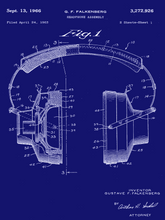 Kép betöltése a galériamegjelenítőbe: Fejhallgató, vintage stílusú poszter