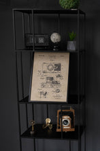 Kép betöltése a galériamegjelenítőbe: Fényképezőgép, 1936, vintage stílusú poszter