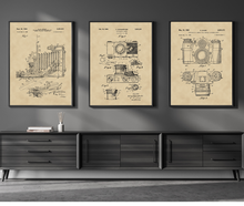 Kép betöltése a galériamegjelenítőbe: Fotós ajándékcsomag, 3 vintage poszter !