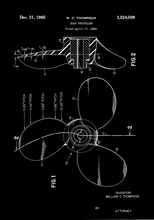Kép betöltése a galériamegjelenítőbe: Hajó propeller, vintage stílusú poszter