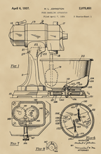 Kép betöltése a galériamegjelenítőbe: Konyhai robotgép, vintage stílusú poszter
