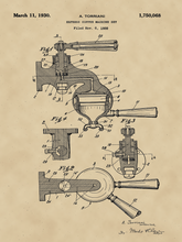 Kép betöltése a galériamegjelenítőbe: Kávéfőző, Espresso, 1930, vintage stílusú poszter
