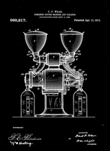 Kép betöltése a galériamegjelenítőbe: Kávédaráló, 1911, vintage stílusú poszter
