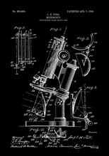 Kép betöltése a galériamegjelenítőbe: Mikroszkóp, 1908, vintage stílusú poszter

