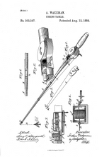 Kép betöltése a galériamegjelenítőbe: Horgászbot, orsó, 1884, vintage stílusú poszter
