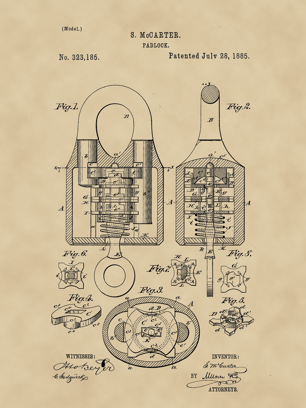 Lakat, 1885, vintage stílusú poszter