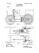 Kép betöltése a galériamegjelenítőbe: Elektromos autó, 1899 vintage stílusú poszter
