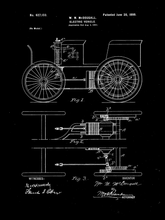 Kép betöltése a galériamegjelenítőbe: Elektromos autó, 1899 vintage stílusú poszter
